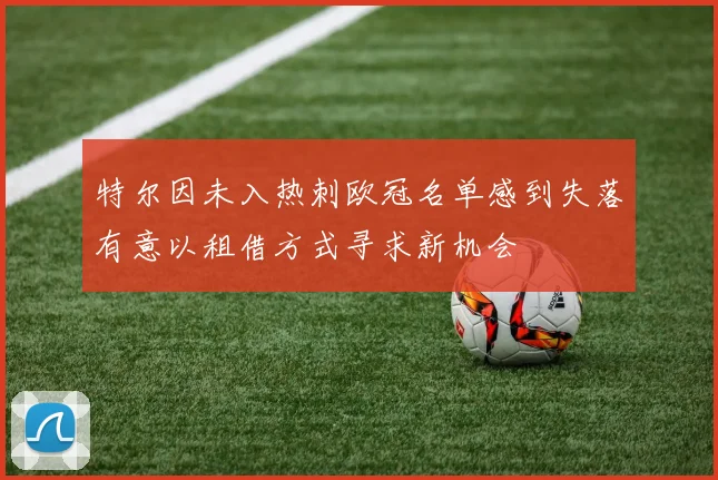 特尔因未入热刺欧冠名单感到失落有意以租借方式寻求新机会